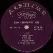 LP - 101 Strings - S.R.O. Broadway Hits