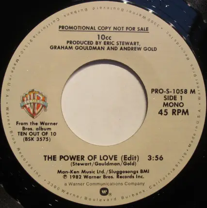 10cc - The Power Of Love