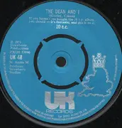 7'' - 10cc - The Dean And I