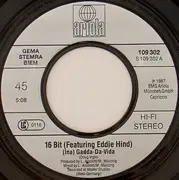 7inch Vinyl Single - 16 Bit Featuring Edwin Hind - (Ina) Gadda-Da-Vida