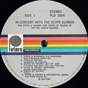 LP - 1st Battalion Scots Guards - In Concert With 1st Battalion Scots Guards