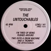 12inch Vinyl Single - 2 Men A Drum Machine And A Trumpet - I'm Tired Of Being Pushed Around
