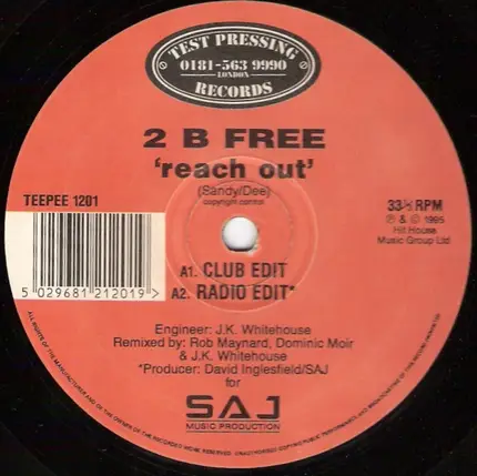 2 B Free - Reach Out