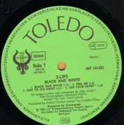 LP - 2-Lips - Black And White - RARE DISCO