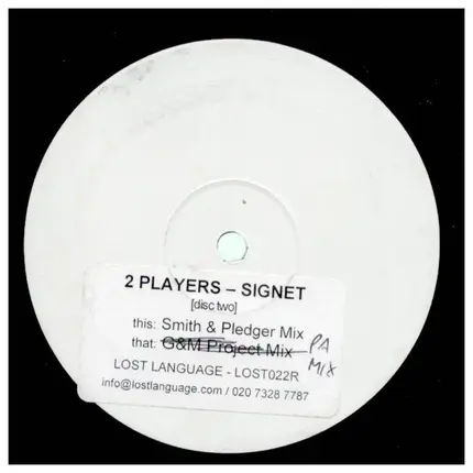 2 Players - Signet