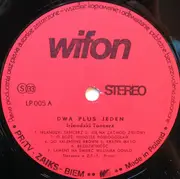LP - 2 Plus 1 - Irlandzki Tancerz - Red Labels