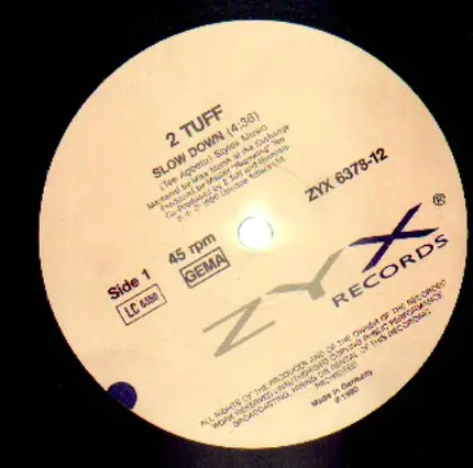 2 Tuff - Slow Down