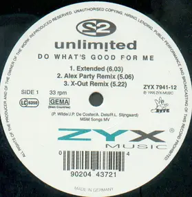 2 Unlimited - Do What's Good For Me