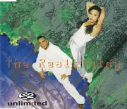 CD Single - 2 Unlimited - The Real Thing - Silver Blue-Black Disc
