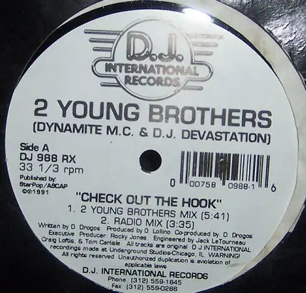 2 Young Brothers - Check Out The Hook