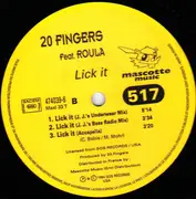 12inch Vinyl Single - 20 Fingers - Lick It