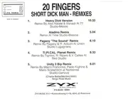 CD Single - 20 Fingers - Short Dick Man (The Italian Remixes)