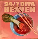 LP - 24/7 Diva Heaven - Stress - White Vinyl, Poster
