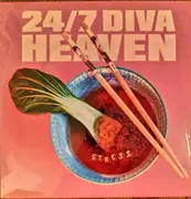 LP - 24/7 Diva Heaven - Stress - White Vinyl, Poster