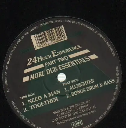 24Hour Experience - Part Two: More Dub Essentials