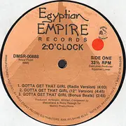 12'' - 2:O'Clock - Gotta Get That Girl