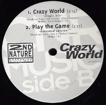 2nd Nature Featuring Gilly-Mac - Crazy World