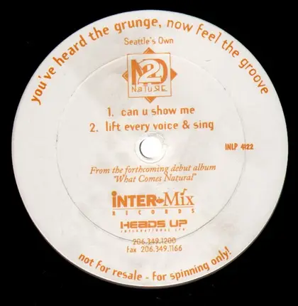 2nd Nature - Can U Show Me, Lift Every Voice & Sing
