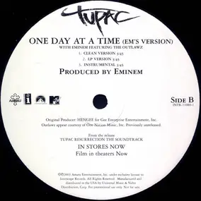 2Pac - One Day At A Time (Em's Version)