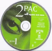 Double CD - 2Pac - All Eyez On Me - Green CD Artwork