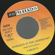 7inch Vinyl Single - 3 Mecky's - Ja, Mir San Mit'n Radl Da / Eifersucht Ist Eine Leidenschaft
