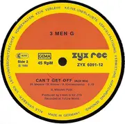 12inch Vinyl Single - 3 Men G - Can't Get Off