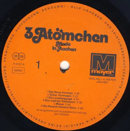 3 Atömchen - Made in Aachen