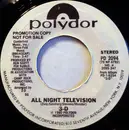 7inch Vinyl Single - 3-D - All Night Television