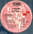 12inch Vinyl Single - 3 Teams Plays Gemelli Ruggeri - L'Assassino