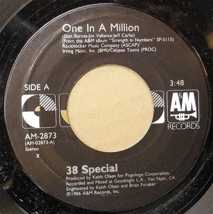 38 Special - One In A Million