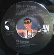 7inch Vinyl Single - 38 Special - Back To Paradise