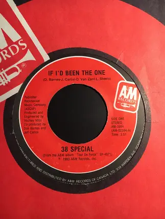 38 Special - If I'd Been The One