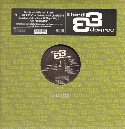 3rd Degree - Better Days / Uprising