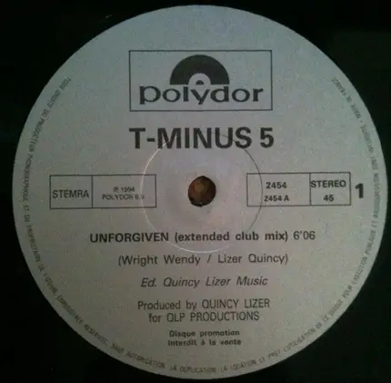 T-Minus 5 - Unforgiven