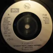 7'' - T-Empo - Saturday Night, Sunday Morning