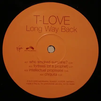 T-Love, T Love - Long Way Back Album Sampler