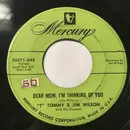 7inch Vinyl Single - T. Tommy Cutrer & Jim Wilson with The Chanters - Dear Mom, I'm Thinking Of You / The Farmer And The Lord
