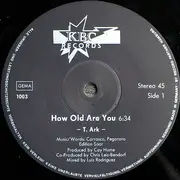 12inch Vinyl Single - T. Ark - How Old Are You