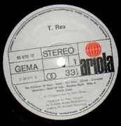 LP - T. Rex - Ride A White Swan - First Press, FOC