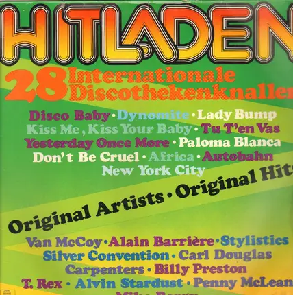 T. Rex, Billy Preston, Stylistics a.o. - Hitladen - 28 Internationale Discothekenknaller