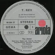 LP - T. Rex - The Slider - +lyrics insert
