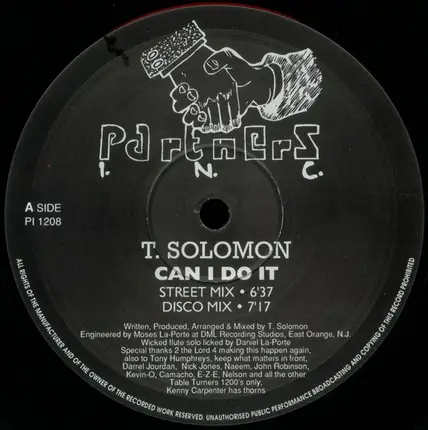 T. Solomon - Can I Do It