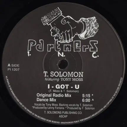 T. Solomon Featuring Tony Moss - I - Got - U
