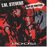 CD - T.M. Stevens , Out Of Control - Boom - Signed