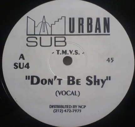 T.M.V.S. - Don't Be Shy