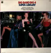 Double LP - T.Miyama & N.Nara & T.Misago & T.Mori - Big Band Big 4 Super Library - No OBI, +insert