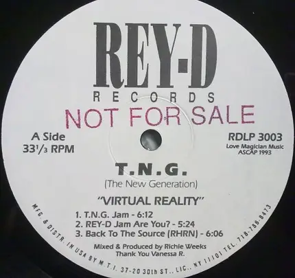 T.N.G. - Virtual Reality