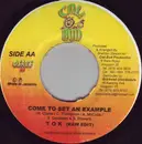 7inch Vinyl Single - T.O.K. - Come to Set an Example
