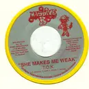 7'' - T.O.K. - She Makes Me Weak - Yellow Transparent