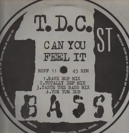 T.D.C. - Can You Feel It